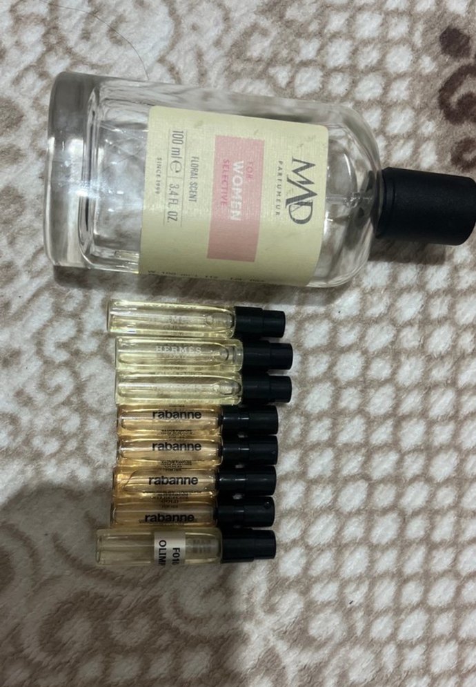 MAD Kadın Parfümü 100 ml Z101 + L113 + 8 tester - Görsel 5