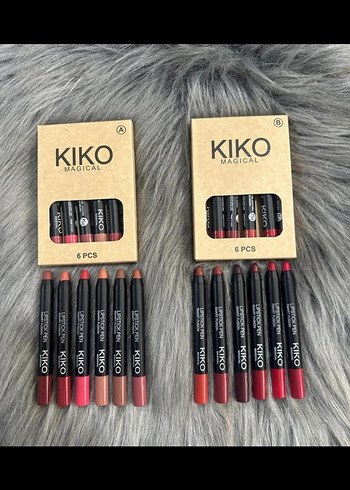 Kiko Çok Renkli Lip Liner Seti 6'lı