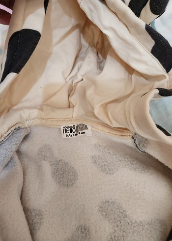 Kahverengi Leopar Desenli Bebek Tulumu - Görsel 4