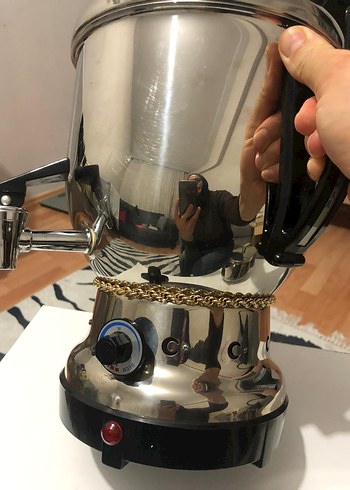 BEEM Gri Çaydanlık Seti 45,5 cm - Görsel 4