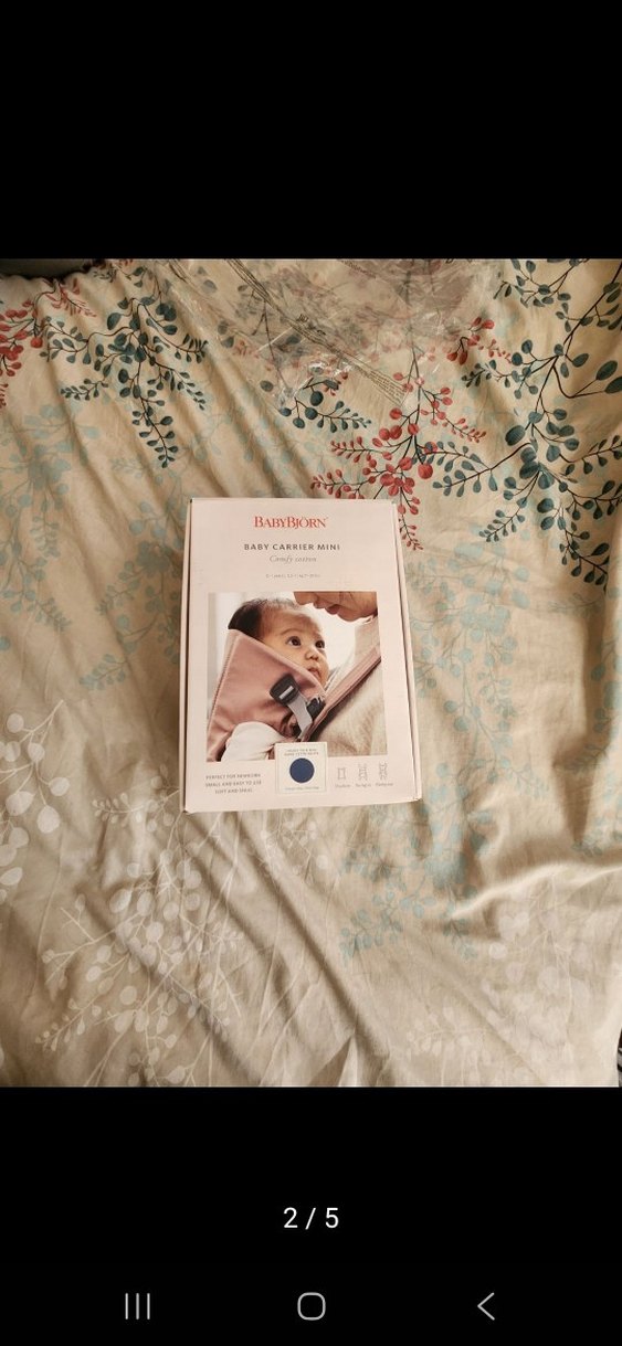 babybjörn Mavi Bebek Taşıyıcı - Görsel 3