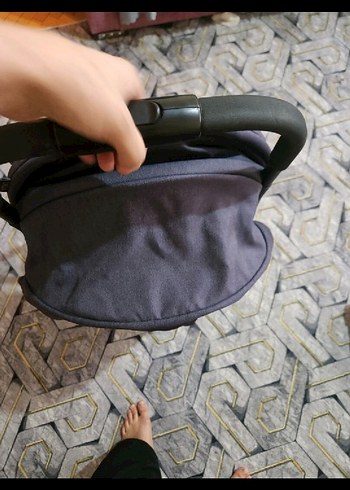 cybex Gri Bebek Arabası, Katlanabilir, Emniyet Kemeri - Görsel 3