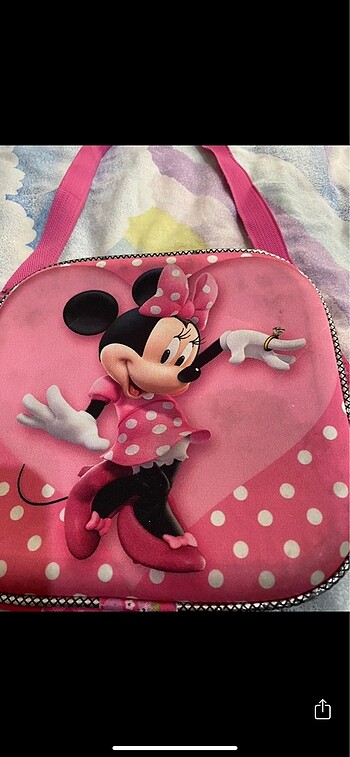 Mickey mouse beslenme çantası