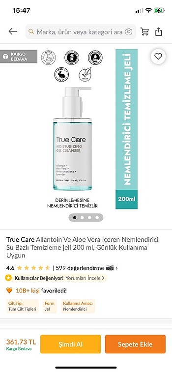 True care yüz temizleme seti - Görsel 2