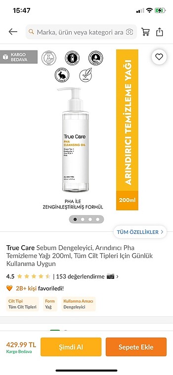 True care yüz temizleme seti - Görsel 3