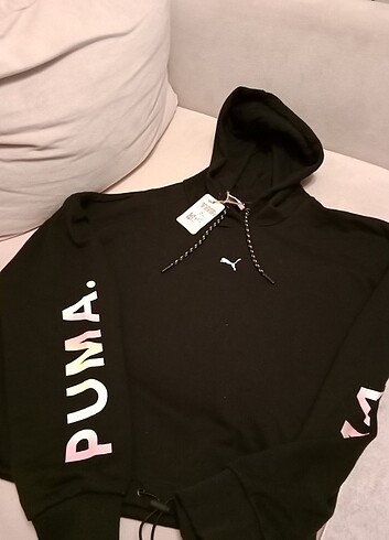 s Beden siyah Renk Puma crop