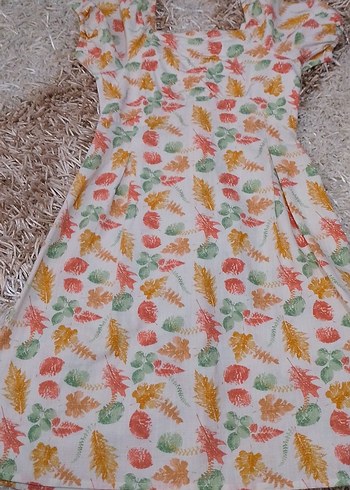 Çoçuk Pastel Renkli Batik Desenli Elbise
