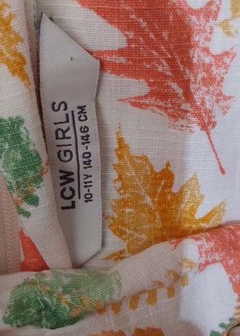 LC Waikiki Çoçuk Pastel Renkli Batik Desenli Elbise