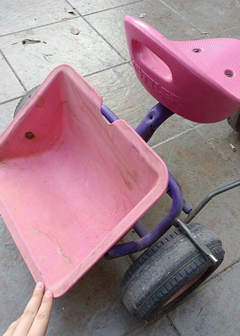 Beden pembe Renk Pembe Renkli Üç Tekerlekli Bisiklet