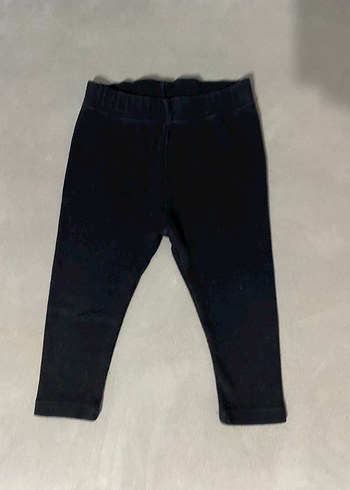 Kız Çocuk Siyah Denim Tayt
