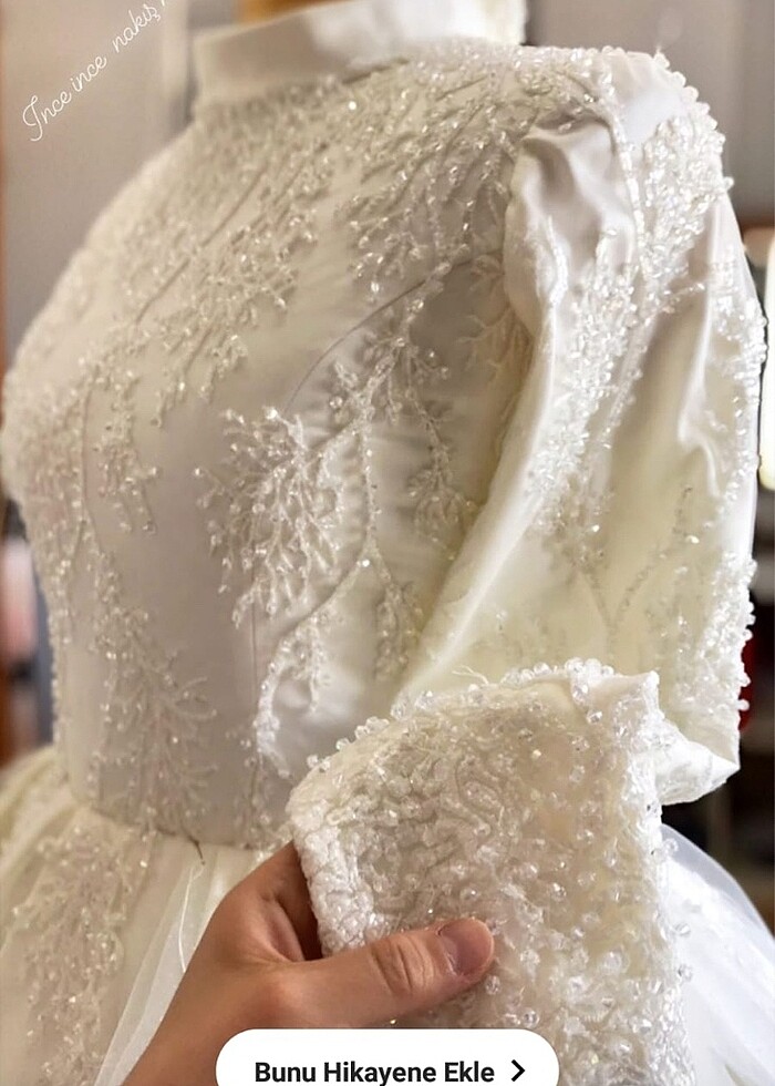 Özel dikin gelinlik - Görsel 2