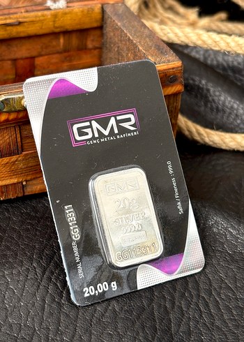 999.0 Ayar 20 Gram Külçe Gümüş - Görsel 6