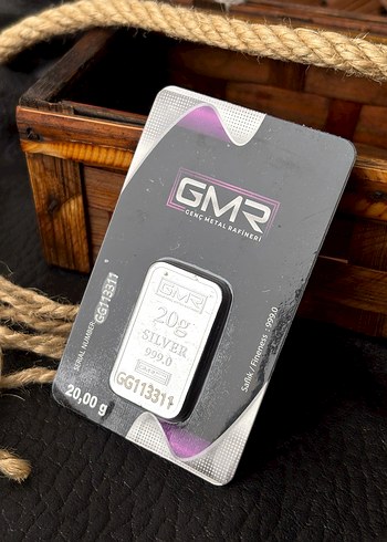 999.0 Ayar 20 Gram Külçe Gümüş - Görsel 7