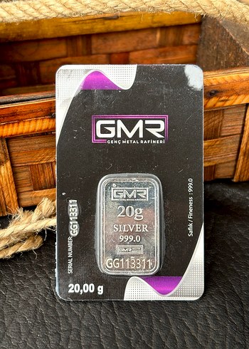 999.0 Ayar 20 Gram Külçe Gümüş - Görsel 2
