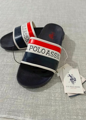 U.S. Polo Assn. Erkek Lacivert Spor Terlik