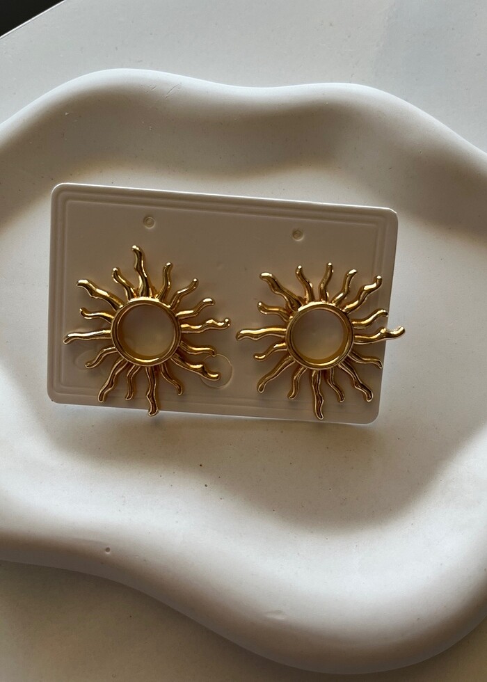 Güneş küpe - Görsel 2