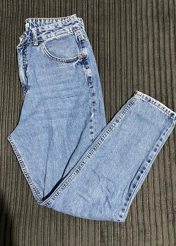 Kadın Mavi Denim Regular Fit Jean