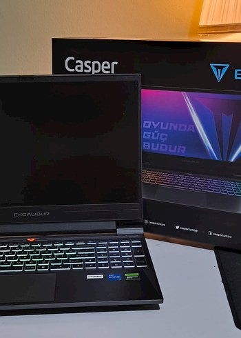 Casper Excalibur g870 oyuncu bilgisayarı (garantisi vardır)