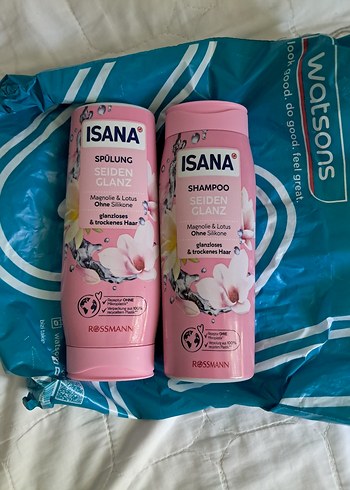 ISANA Seiden Glanz Şampuan ve Saç Kremi