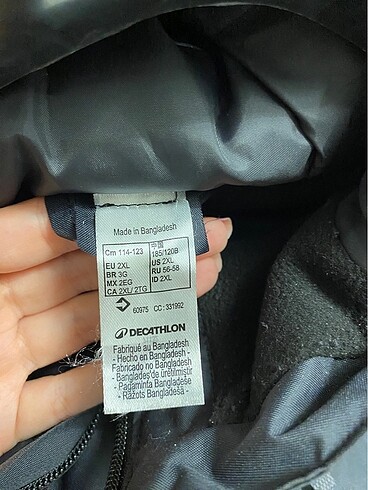 2xl Beden siyah Renk siyah mont