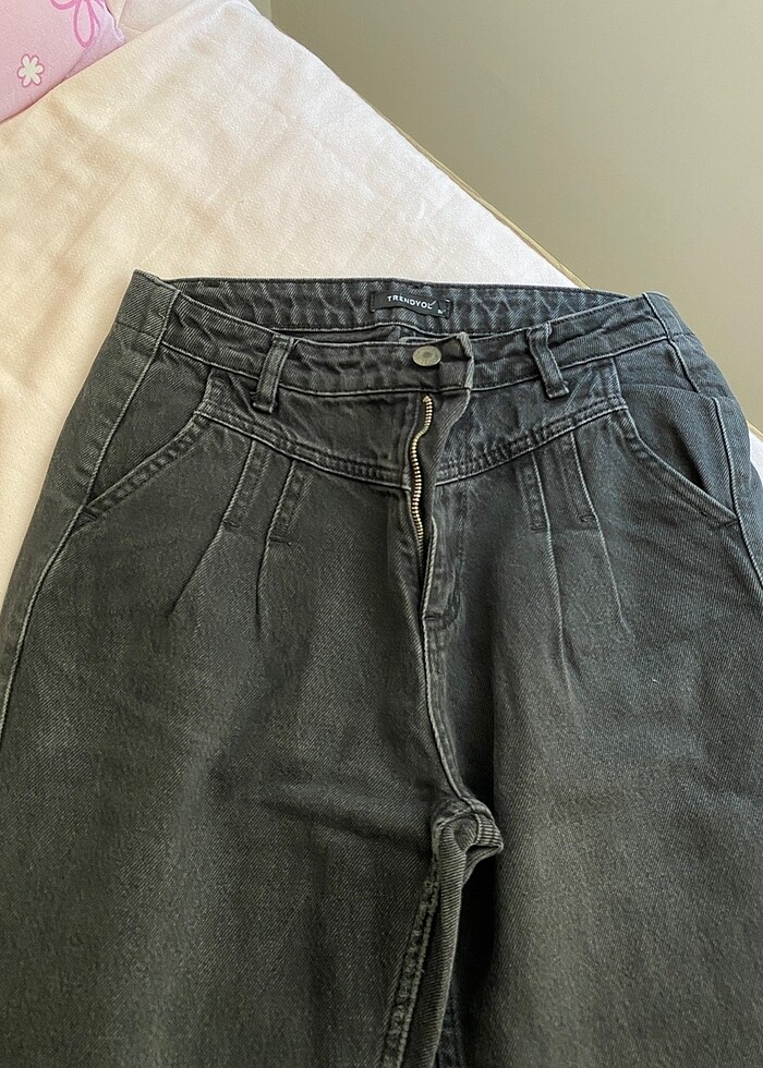 siyah kot pantolon - Görsel 2