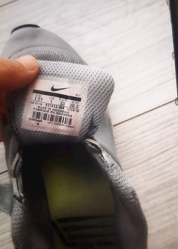 34 Beden gri Renk Nike Erkek Çocuk Gri Sneakers