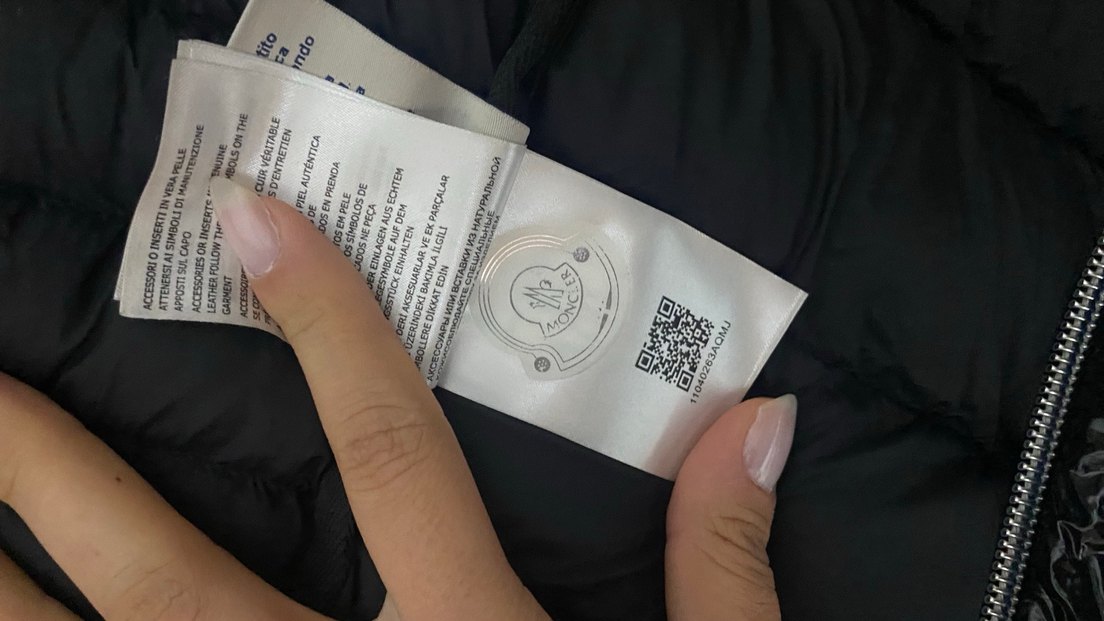 Moncler  orjinal Kadın Siyah Parlak Mont - Görsel 4