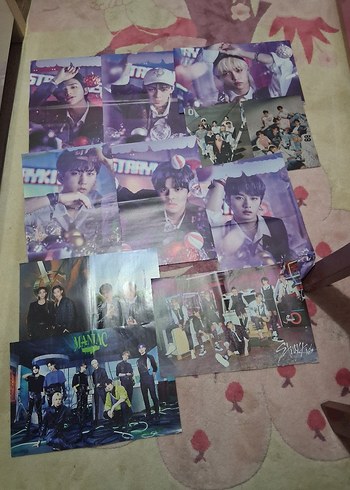  20 adet stray Kids poster