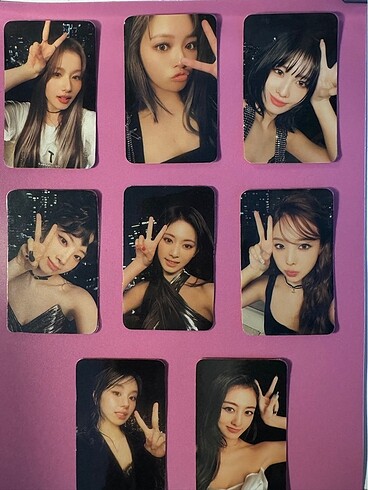 Twice 8?li set (MİNA yok????)