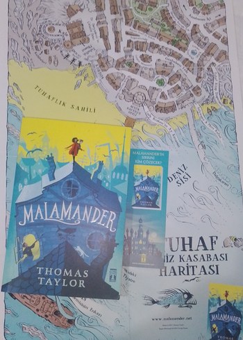 Malamander Kitabı ve Z Kasabası Haritası