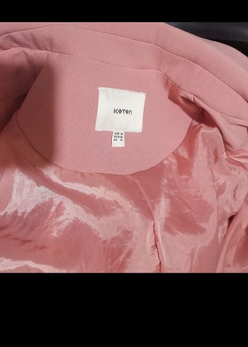 Koton Pudra Renkli Kadın Blazer Ceket - Görsel 3