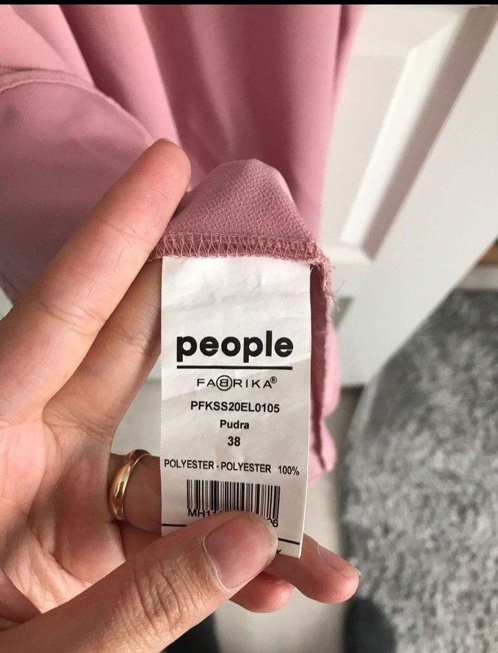 People by Fabrika Pembe Elbise - Görsel 3