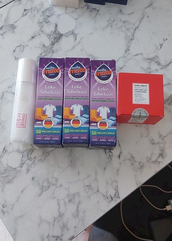 Leke Sihirbazı ve bakım ürünleri