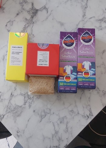 Leke Sihirbazı, saç maskesi