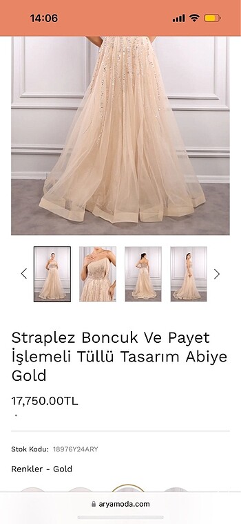 Alfabeta Arya moda nişan söz elbisesi abiye