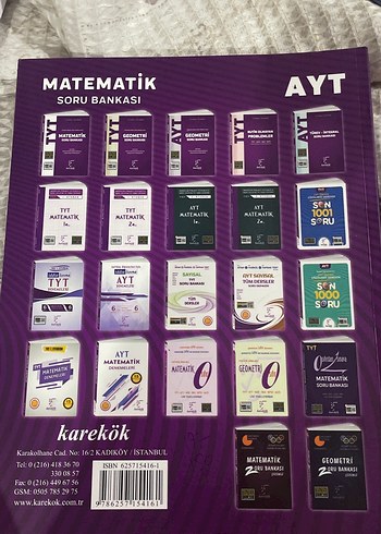  Karekök AYT Matematik Soru Bankası