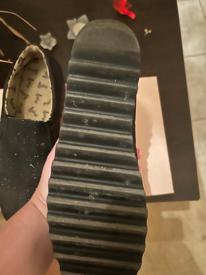 Siyah Sim Desenli Platform Sneaker - Görsel 3