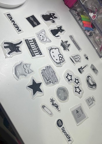 El yapımı stickerlar