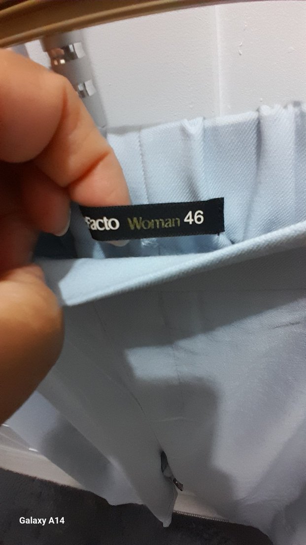 Bebej mavisKadın Kumaş Pantolon - Görsel 4