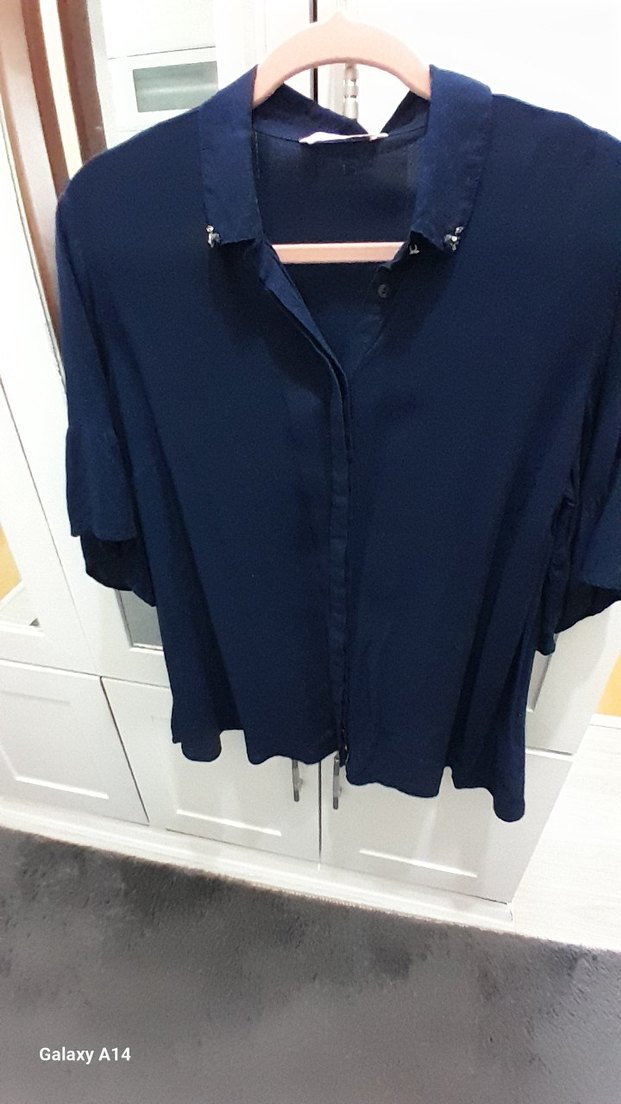 Buyuk beden Kadın Gömlek - Görsel 2