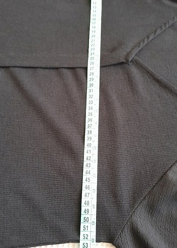 Siyah V Yaka Uzun Kollu Kadın Bluz - Görsel 4