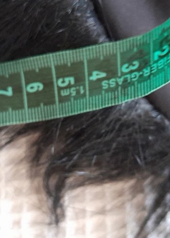 Kadın Siyah Uzun Kürk Detaylı Şal - Görsel 5