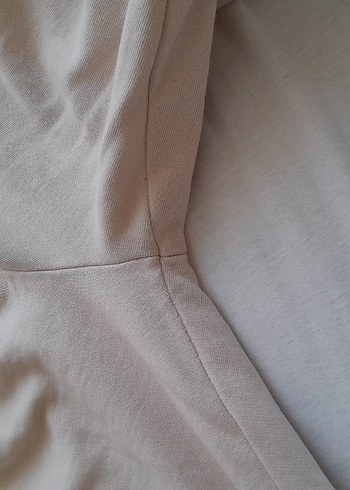 Bej Rahat Kesim Kadın Eşofman Altı - Görsel 7