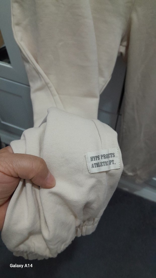 Bej Rahat Kesim Kadın Eşofman Altı - Görsel 5