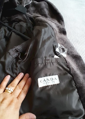 Büyük beden kapusonlu peluskurk - Görsel 4