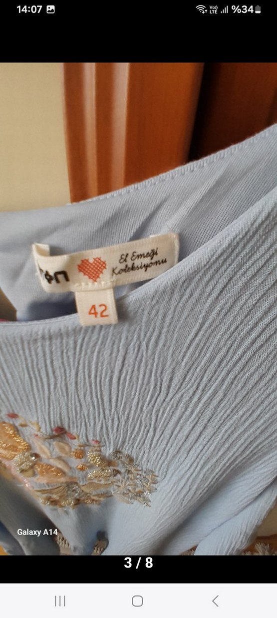 KOTON  pamuklu elbise - Görsel 3