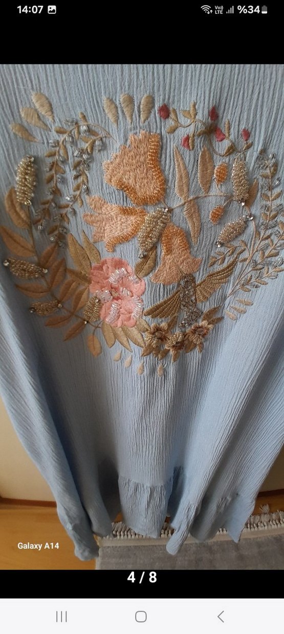 KOTON  pamuklu elbise - Görsel 4