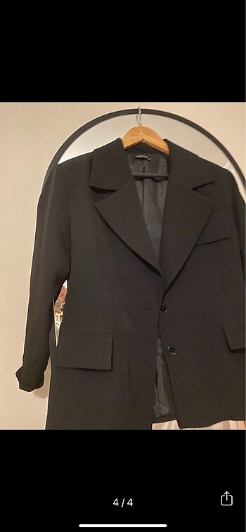 Trendyol & Milla Siyah Blazer Ceket