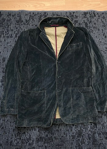 Springfield Kadife Erkek Blazer Ceket