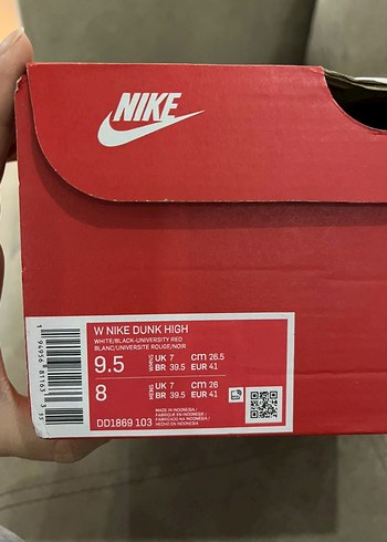41 Beden beyaz Renk Nike Beyaz-Siyah Basketbol Ayakkabısı
